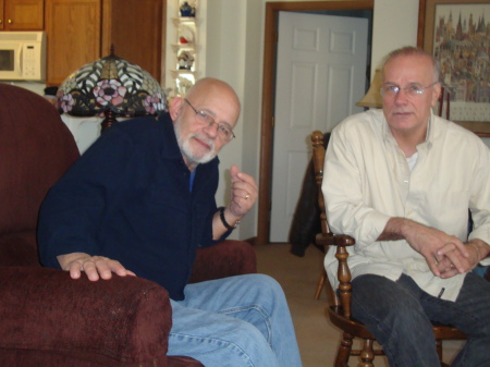 My brother Jack and Rich Allison