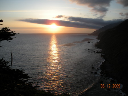 Sunset in Monterey, Ca