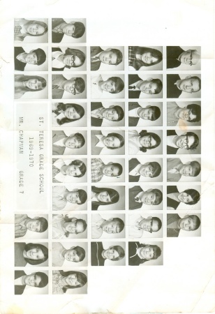 Jim Williams' album, St. Teresa grade school