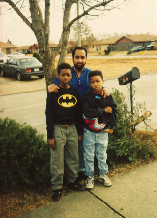 Me and Sons, visiting New Orleans