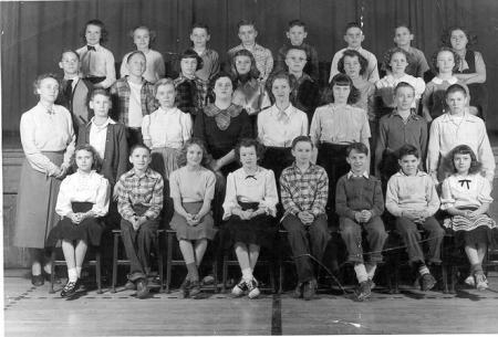 Class of 1954 in 8th Grade