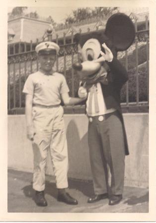 Mickey and I in the early 1960's.