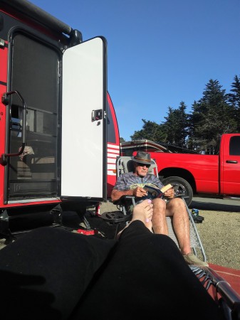 Camping in Bodega Bay