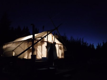 Camp in Newfoundland