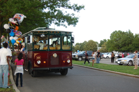 Historic Burlington City New Jersey Trolley