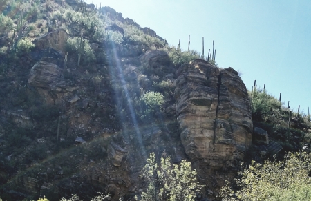 Hiking the Sabino Canyon Tucson AZ