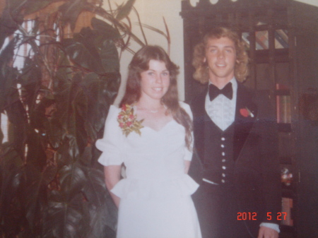 Mark & Denise Prom 1974