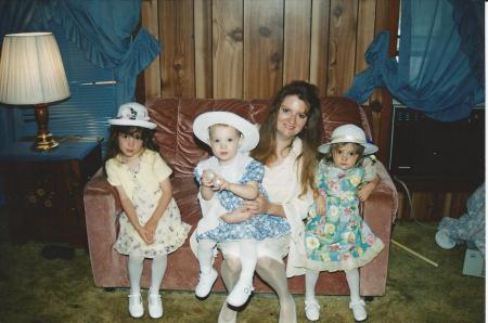 Me and MY Deen Girls Easter 2000