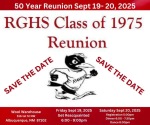 1975 50th Rio Grande High School Reunion reunion event on Sep 19, 2025 image