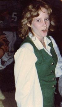 Lynn in Drill Team 1982