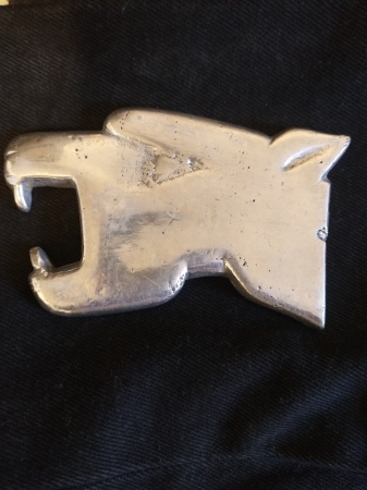  i made a Franklin panther in metal shop 1987