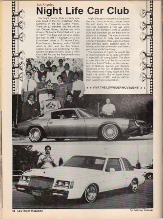 Lowrider Magazine.  February 1983