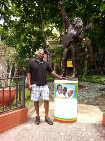 Bob Marley house in Kingston
