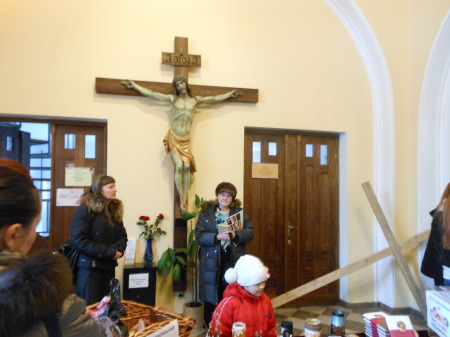 Me, 2012, on Easter Sunday inside the Church of the Immaculate Conception of the Blessed Virgin Mary