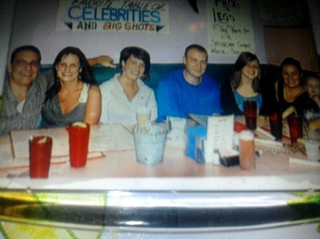 Me and my lovely sister and brother with family at St Pete Beach Crabby Bills!