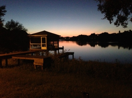 My Lake and Gazebo on Dock