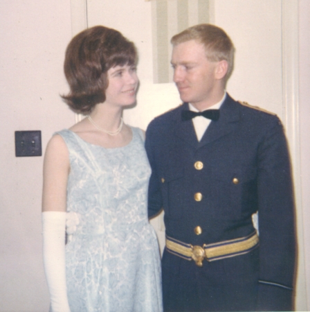 Carol and John January 1961 Tri-Service Ball