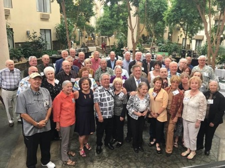 ECHS Reunion in 2018 for graduation class 1959