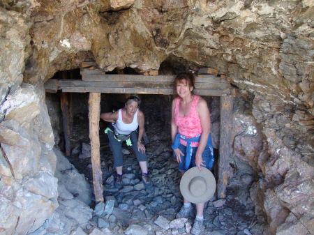 Posi, New Mexico.  Abandoned Mine Shaft