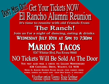 Beatrice Estrada's album, El Rancho High School Reunion