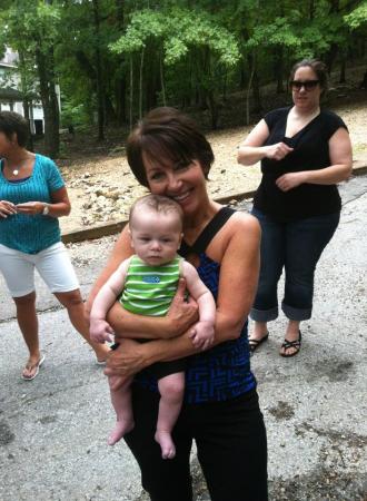 Beaver lake, Arkansas...with PD..our newest little grandson