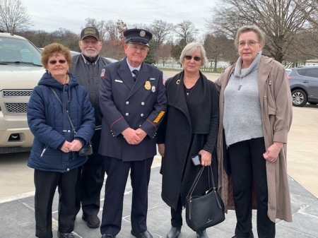 My Brother Richie's funeral at Arlington