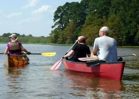 Canoeing the back waters of SE TX