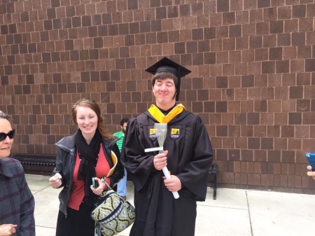 Daughter Kayla of Towson w/ Graduate Tim