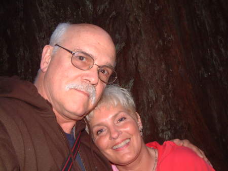 Jim & Nancy at Redwoods