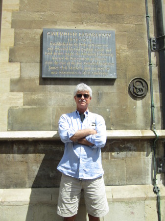 Steve at the Cavendish Laboratory