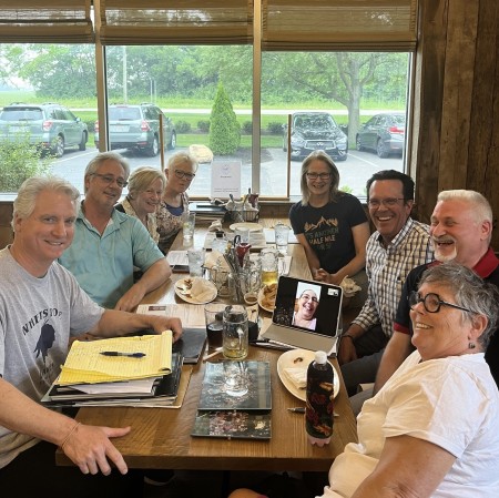 45th Reunion Committee hard at work