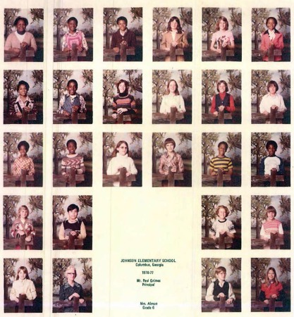Johnson Elementary School 1976-77