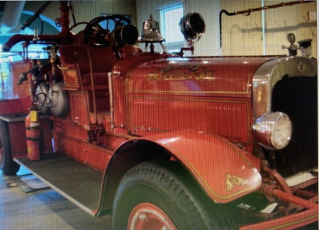 1937 Seagrave fire truck. (Ironic name)