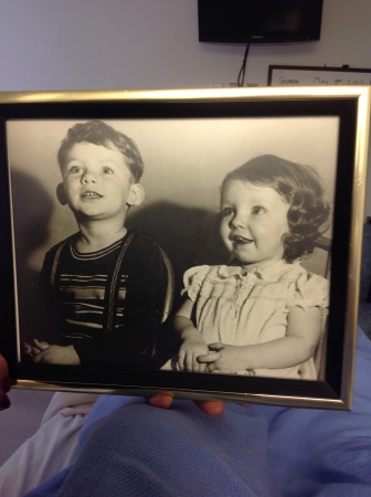 THE CUTEST DUO, circa 1947