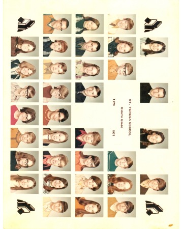 Jim Williams' album, Grade School classmates