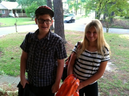 Brennan & Lauren - 1st Day of School 2014