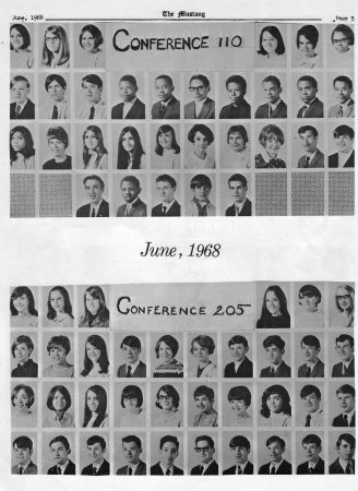 Jack Marx's album, Mettetal Jr High - June 1968