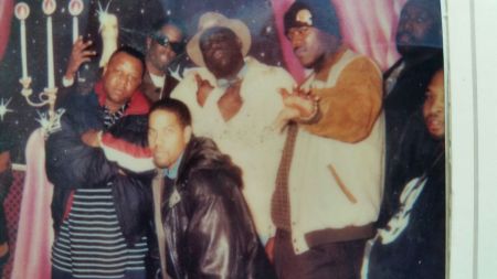 On tour with Biggie & Puff. Back in the day