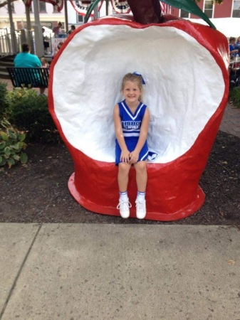 Sara at the Johnny Appleseed Festival