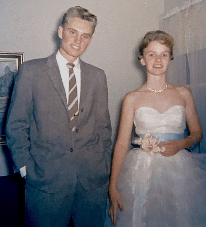 Prom 1959 Bob Carpenter and Kay Fischer 