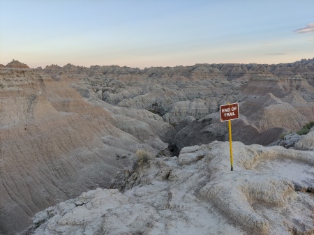 The Badlands in SoDak