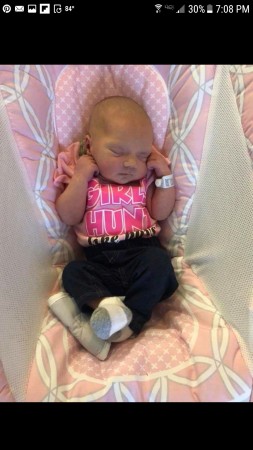 Great-granddaughter Gracie Jo Webb-8-8-2018