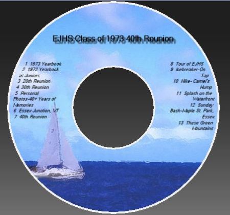 EJHS Class of 73 Slideshow DVD