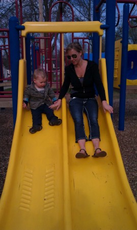 Auntie Stephie and Bryton