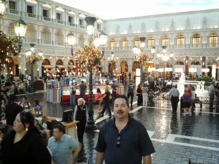 At The Venetian in Las Vegas