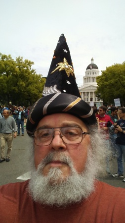 Wizard At California State Capitol