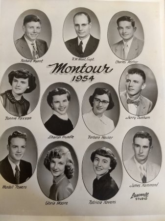 Montour High School graduating class 1954