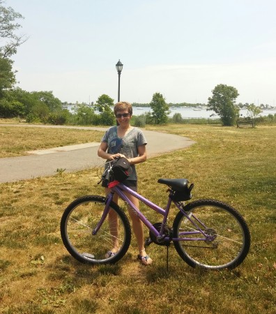 Biking Waterside -- Summer 2016