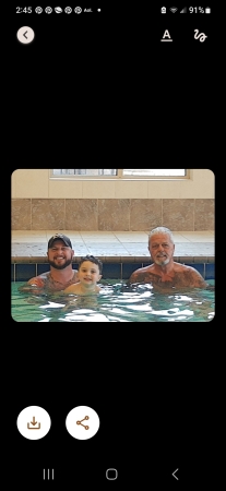 Grandson and Great Grandson with me