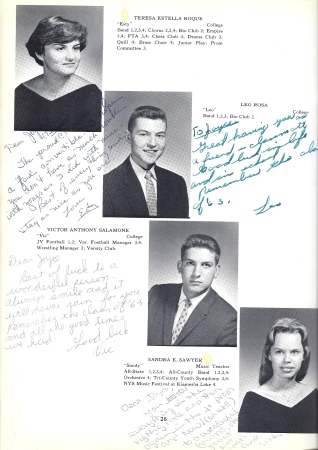 Joyce Bellotti   Ohrvall's album, Class of '63